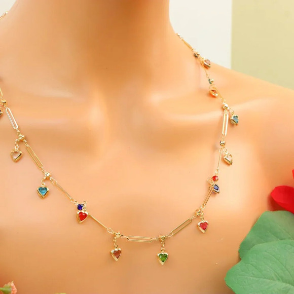 "New Beautiful Design Necklace Chain for Women/Girls, Gift, N584 - Picture 5 of 10